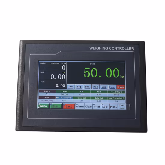 Supmeter Touchscreen-Verpackungsmaschinen-Wiegedisplay-Controller, Gewichtsanzeige/Controller für Verpackungsmaschinen