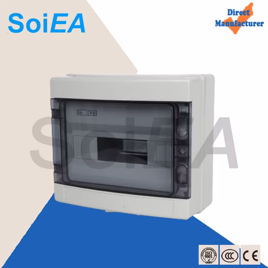 IP66 18-Wege-Kunststoff, wasserdicht, für den Außenbereich, Stromverteilung, Schalttafel, MCB-Box, Kunststoff, für andere elektrische Geräte